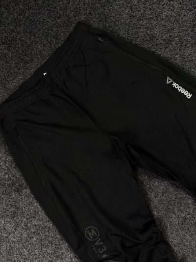 Reebok Track Pants (S) – Black Slim Fit Activewear Joggers