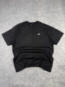 Lee Black Minimal Logo T-Shirt (Size XL) | Premium Cotton Casual Tee | Streetwear Essential