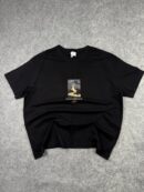 H&M Relaxed Fit Black Graphic T-Shirt XL | Oversized Streetwear Tee | Premium Cotton Casual Wear