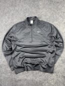 Nike Dri-FIT Grey Half Zip Sweatshirt (L) | Activewear Training Pullover