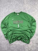 Nike Dri-FIT Geneva Football Jersey Green (L/XL) | Long Sleeve Sports Tee
