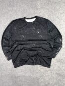 Spyder Rash Guard XXL | Black Printed Long Sleeve Surf Swim UV Protection T-Shirt