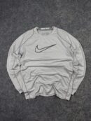 Nike Pro Dri-FIT Long Sleeve Compression T-Shirt (L/XL) | Grey Gym Training Wear