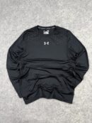 Under Armour HeatGear Compression Long Sleeve T-Shirt (M) | Black Gym Training Wear