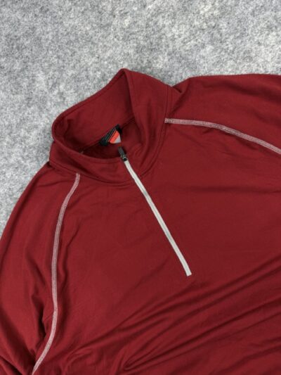 Oakley Quarter Zip Long Sleeve Performance T-Shirt (L/XL) | Lightweight Quick Dry Activewear