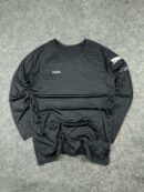 Puma Black Long Sleeve Training T-Shirt (XL) | Stretch Gym Sportswear Top