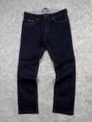 Get Used Dark Blue Denim Jeans W32 L36.5 | Slim Straight Fit Premium Denim