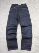 MIM The Wardrobe Dark Blue Denim Jeans W28 | High Rise Straight Fit Jeans