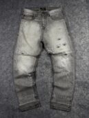 Pull & Bear Distressed Grey Jeans W32 L40 | Slim Fit Denim