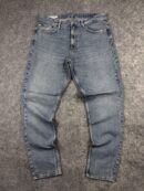ZARA Blue Denim Jeans | Size W34 L40 Straight Fit | Premium Thrift Denim