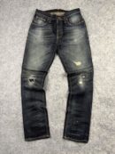 Nudie Jeans Co Vintage Distressed Denim W30 L41 | Slim Fit Blue Jeans