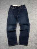 PLAC Dark Blue Denim Jeans W30 L39 | Slim Straight Fit Premium Jeans