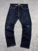 Uniqlo Slim Fit Dark Indigo Jeans W32 L36.5 | Clean Minimal Denim