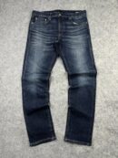 UNIQLO Slim Fit Jeans Dark Blue W36 L42 Premium Denim Streetwear