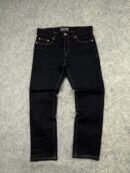 Modified Slim Fit Dark Blue Jeans W30 L34 Premium Denim