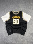 361° Basketball Gordon #50 Jersey Black Yellow (M/L) | Mesh Sports Tank