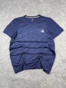 Adidas ClimaCool Women’s Navy Blue Sports T-Shirt (XL) | Performance Gym Tee