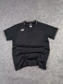 Yonex VeryCool Dry Black Badminton Jersey (M) | Premium Sports Tee