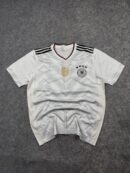 Germany White Football Jersey L | Retro DFB Soccer Shirt World Cup Style Tee