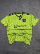 Manchester United Neon Yellow Training Jersey 2022/23 - TeamViewer - Size L