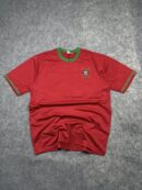 Portugal National Team Home Jersey #10 - Red with Green Accents - Size XL