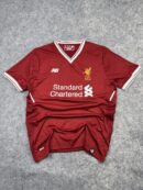 Liverpool FC Home Jersey 2017/18 - Red New Balance Standard Chartered - Size XL
