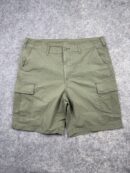 Uniqlo Olive Green Cargo Shorts XL Waist 38 | Utility Military Style Summer Shorts