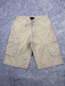 Zara Man Beige Cargo Shorts | Utility Cotton Shorts W30