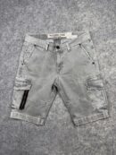 Buckaroo Jeans Grey Cargo Shorts | Vintage Utility Streetwear Shorts W34