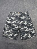 Carhartt Relaxed Fit Grey Camo Cargo Shorts | Utility Streetwear W34