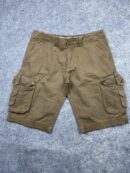 Brown Multi Pocket Cargo Shorts | Utility Tactical Streetwear Shorts W34