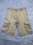 Blue Force Beige Cargo Shorts | Multi Pocket Utility Streetwear Shorts