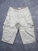 Columbia GRT Cargo Capri Pants Beige | Outdoor Hiking Trekking Shorts