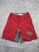 American Eagle Cargo Surf Shorts Red | Utility Beach Outdoor Shorts