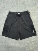Le Coq Sportif Utility Cargo Shorts Black | Lightweight Outdoor Shorts