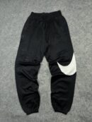 Nike Dri-FIT Big Swoosh Track Pants Black Small | Joggers