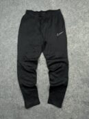 Nike Dri-FIT Black Track Pants Medium | Athletic Joggers