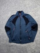 Lecaf Sports Women Track Jacket | Navy Blue Full Zip Activewear Jacket | Size M
