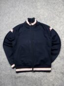 Kappa Navy Track Jacket | Retro Full Zip Sports Jacket | Size L