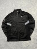 Kappa Black Performance Track Jacket | Full Zip Sports Jacket | Size L