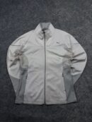 Puma Women’s Performance Track Jacket | Light Grey Full Zip Sports Jacket | Size M