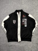 MKA6 England Track Jacket | Black Full Zip Sports Jacket | Size XL