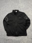 Fila Black Cold Gear Track Jacket | Full Zip Sports Jacket | Size S