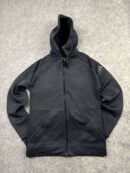 Adidas Performance Full Zip Hoodie Jacket | Dark Grey Training Hoodie | Size M/L