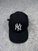New York Yankees MLB Baseball Cap Black | Vintage NY Logo Cap | Adjustable Strap | Unisex