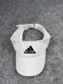 Adidas Aeroready White Visor Cap | Women’s Sports Sun Visor | OSFW