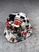 Reversible Printed Bucket Hat | Multi Graphic Print + Beige Side | Unisex Streetwear Hat