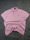 Polo Ralph Lauren Custom Slim Fit Polo Shirt Pink | Premium Cotton Polo | Size XXL