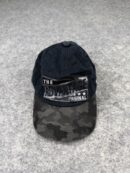 The Advantage Original Black Camo Brim Dad Cap | 3-Star Patch Logo | Adjustable | 56-58cm