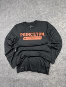 Nike Dri-FIT Princeton Track & Field Long Sleeve T-Shirt Black (S) | Athletic Performance Tee